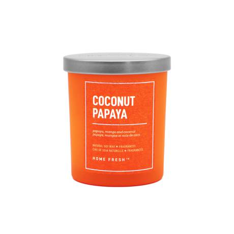 Chandelle en cire de soja Coconut Papaya - Format 1 mèche