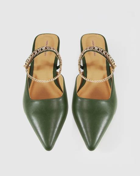 Belle & Bloom Chaussures plates en cuir on the go