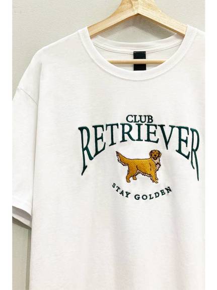 Tee-shirt brodé "Club Retriever"