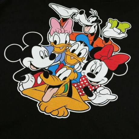 Disney - - T-shirt GROUP HUG - Femme