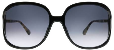 Kate Spade - Mackenna Round Plastic Sunglasses With Grey Gradient Lens