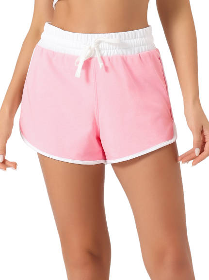 cheibear - Summer Casual Lounge Sweat Shorts