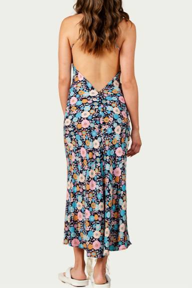 LUCCA - Freesia Floral-Print Maxi Dress