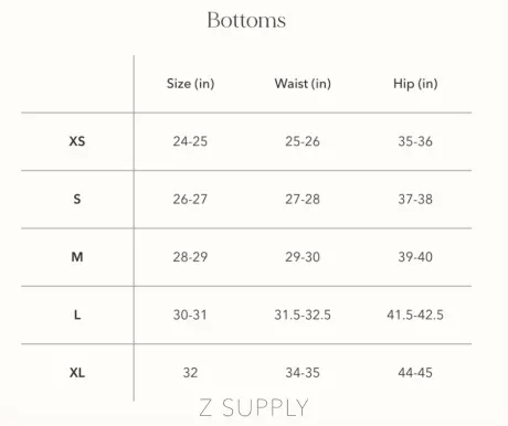 Z Supply - All Day 7/8 Pocket Legging