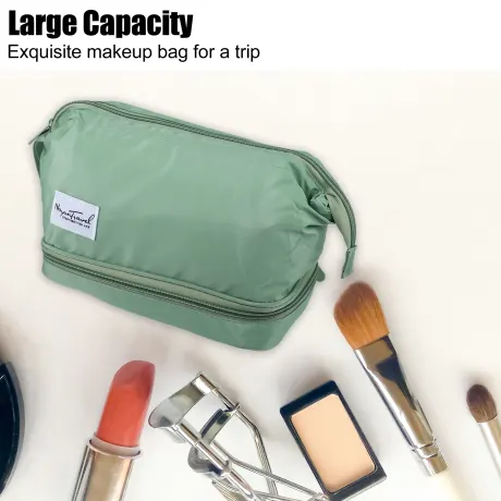 Unique Bargains- Travel Waterproof Toiletry Makeup Bag