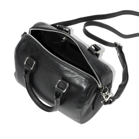 Club Rochelier Ladies Small Leather Barrel Bag with Adjustable Strap