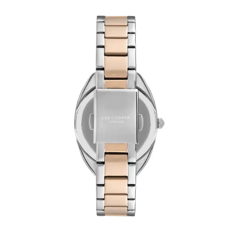 LEE COOPER-Women's Silver 33mm  watch w/Silver Dial