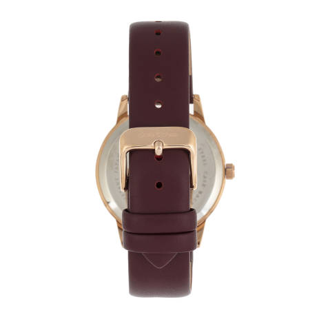 Sophie and Freda - San Diego Leather-Band Watch - Black