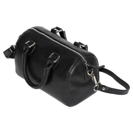 Club Rochelier Ladies Small Leather Barrel Bag with Adjustable Strap