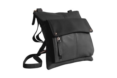 CHAMPS Leather Ultimite Organizer Crossbody bag with RFID Protection