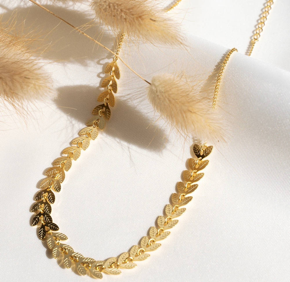Jewels By Sunaina - IREMIA Leaf Necklace