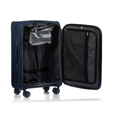 CHAMPS - Ensemble de 3 valises à coté souple de la collection Travellers