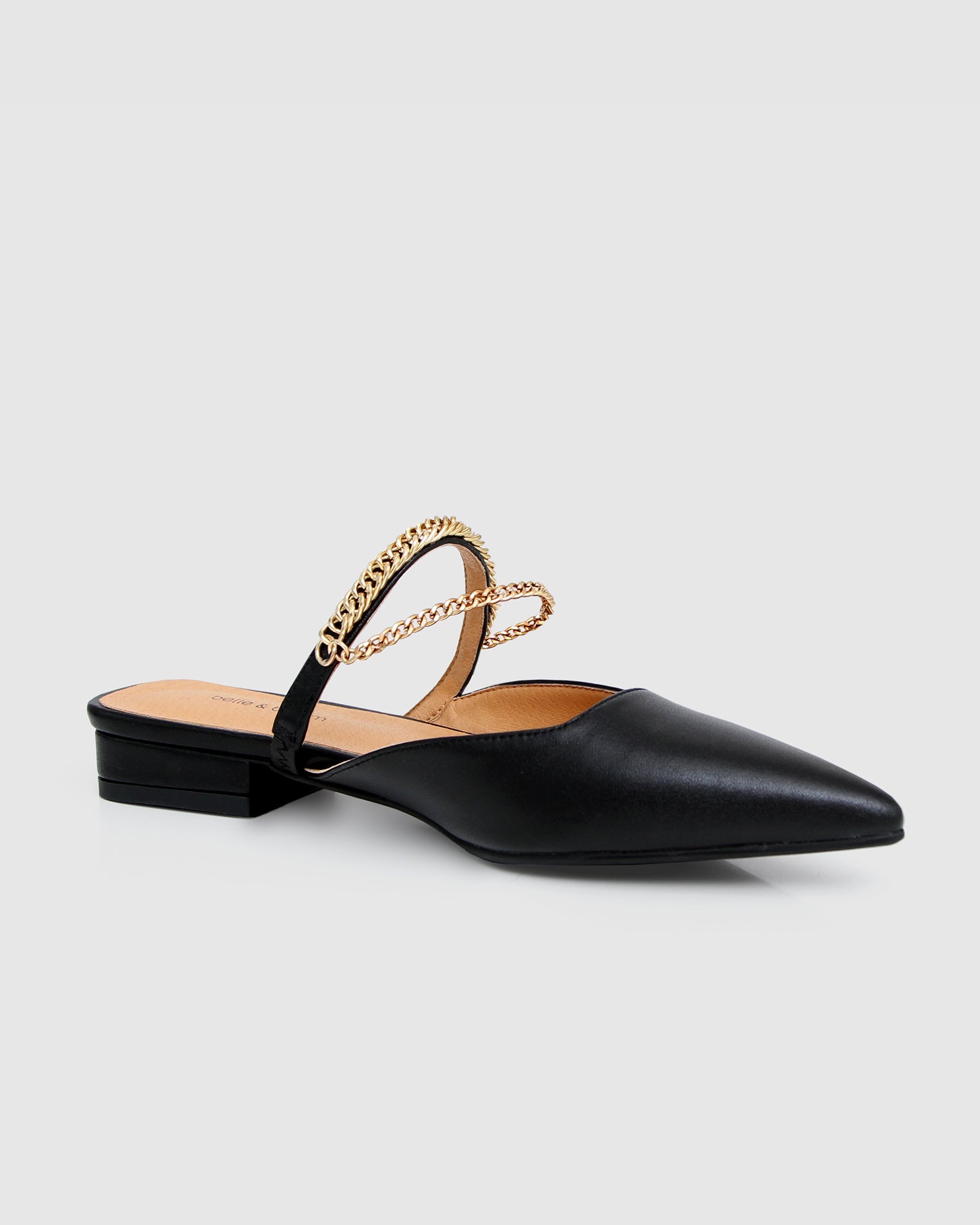 Belle & Bloom On The Go Leather Flat
