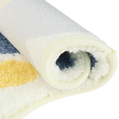PiccoCasa - tapis de bain doux antidérapant à séchage rapide en microfibre lavable 16" x 24"