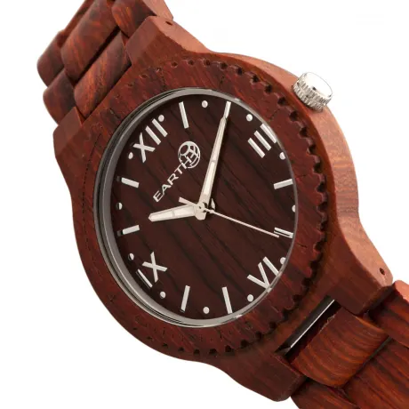 Earth Wood - Bighorn Bracelet Watch - Red