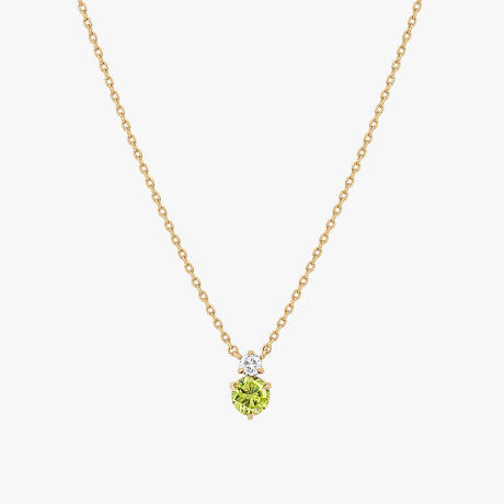 Bearfruit Jewelry - Deux Birthstone Necklace