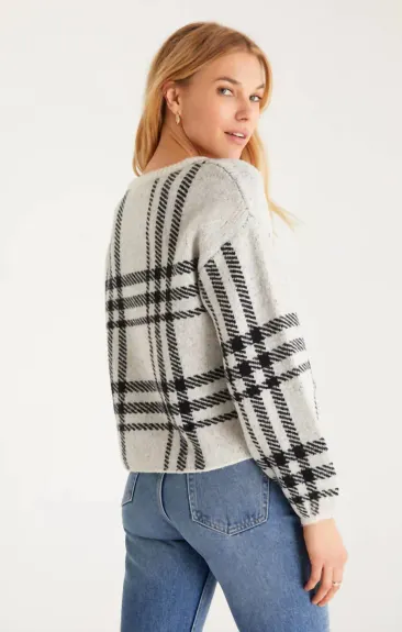 Z Supply - Solange Plaid Sweater
