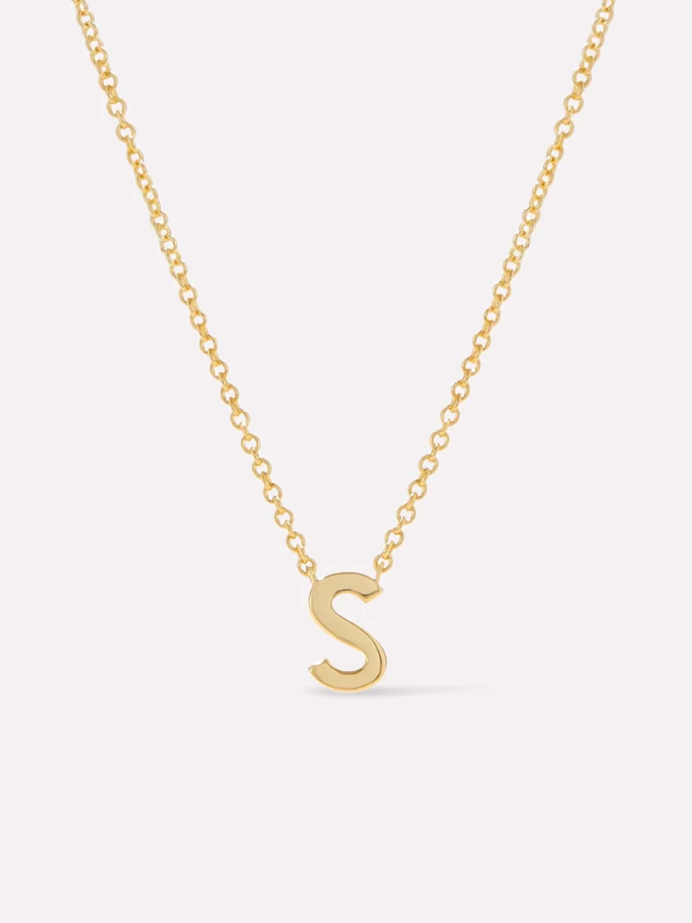 Ana Luisa - Gold Initial Necklace - Letter Necklace - S