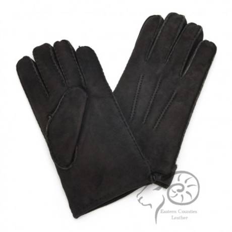 Eastern Counties Leather - Womens/Ladies 3 Point Stitch Detail Sheepskin Gloves
