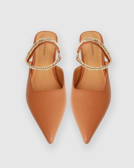 Belle & Bloom Chaussures plates en cuir on the go