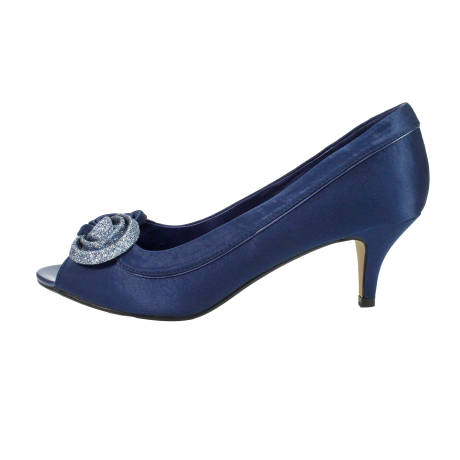 Lunar - Womens/Ladies Ripley Satin Court Shoes