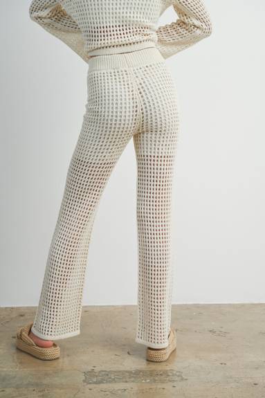Evercado - Crochet Wide Leg Pants