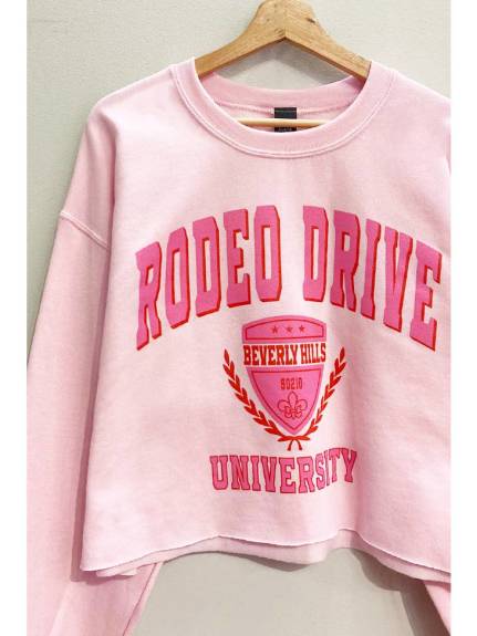 Sweat-shirt universitaire Rodeo Drive