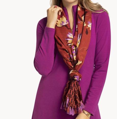 spartina 449 - Painterly Floral Scarf