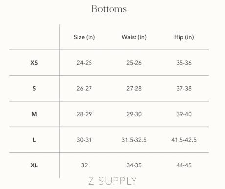 Z Supply - Peyton Cropped Sweatpant