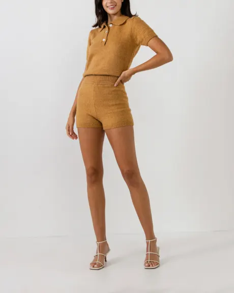 English Factory- Knitted Romper