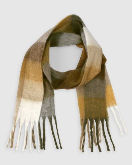Belle & Bloom Vail Checkered Scarf