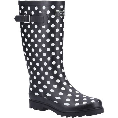 Cotswold - Womens/Ladies Dotted Galoshes