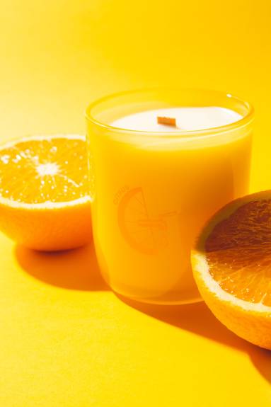 Bougie de Soja et de Coco Milk Jar Citrus | Orange douce & Citronnelle 8oz