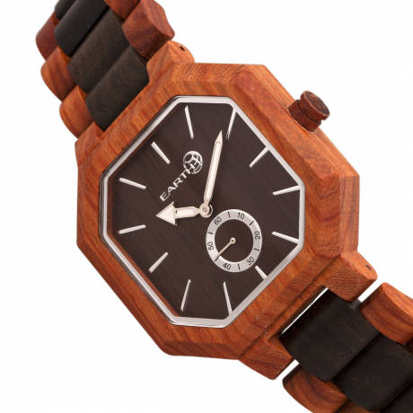 Earth Wood - Acadia Bracelet Watch - Dark Brown