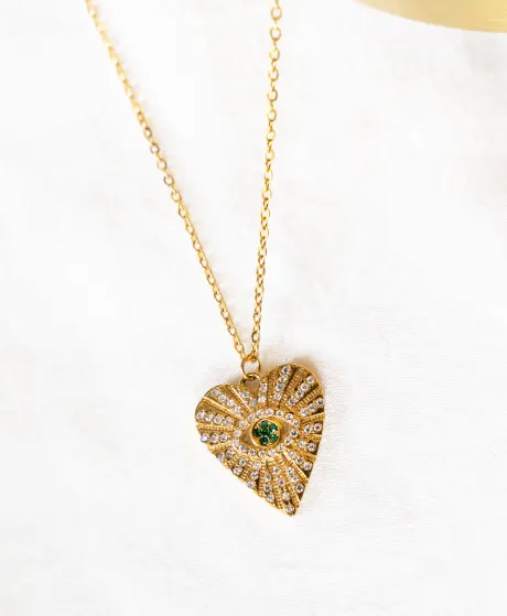 Jewels By Sunaina - ASHA Heart Necklace