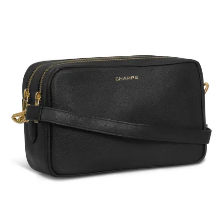 CHAMPS Leather Zip Bag