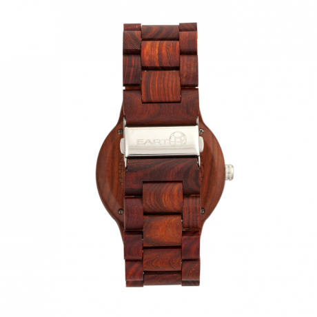 Earth Wood - Bighorn Bracelet Watch - Red