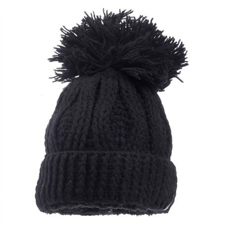 Nirvanna Designs - Pom Rib Fold Hat