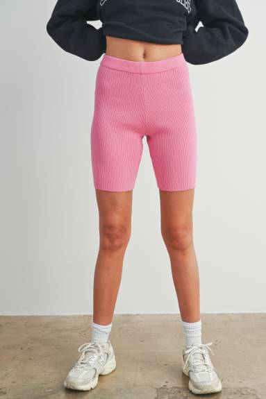 Shorts de cycliste en tricot