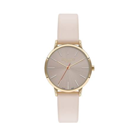 LEE COOPER-Women's Rose Gold 35mm  watch w/Black Dial