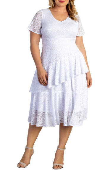 Kiyonna Harmony Lace Dress (Plus Size)