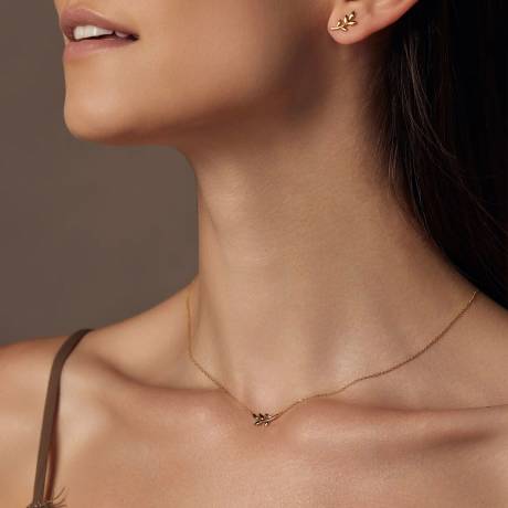 Bearfruit Jewelry - Olivia Leaf Necklace