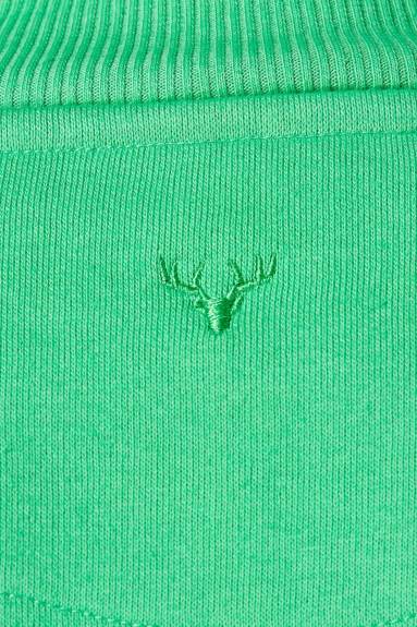 Twill Active - Essentials Oversized Funnel Neck Zip-up Sweatshirt - Green