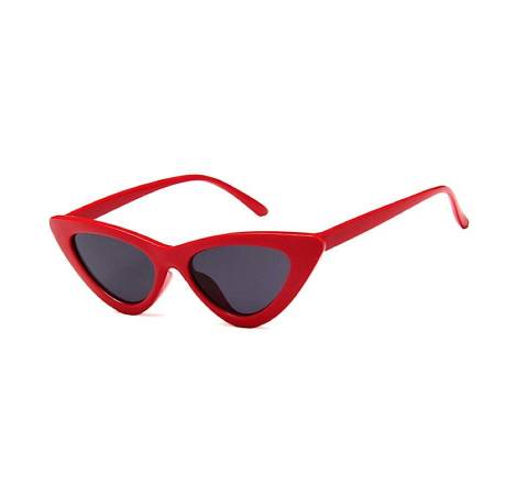 Red Cat Eye Sunglasses- Don't AsK
