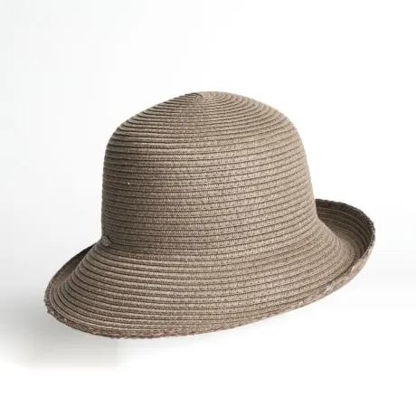 Canadian Hat 1918 - Cleo - Cloche With Brim And Raffia