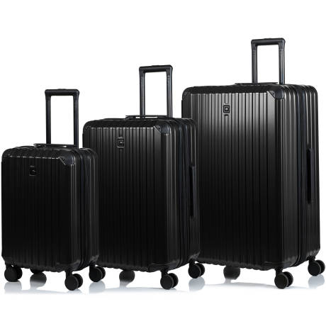 CHAMPS - Element Collection 3pc Expandable Hardside Luggage Set