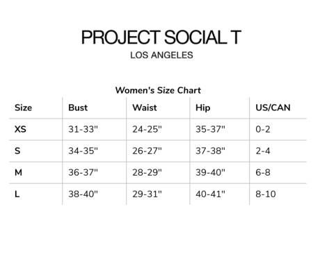 PROJECT SOCIAL T - Brb Cozy Thermal V-Neck Longsleeve Top