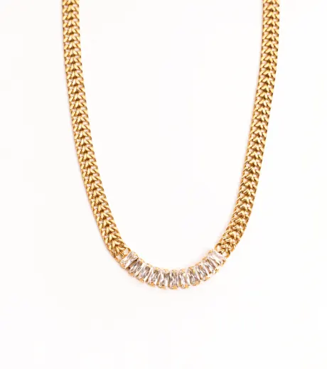 Jewels By Sunaina - MARISSA Cuban Chain Le collier
