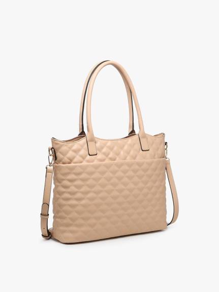 Jen & Co. - Tessa Quilted Tote