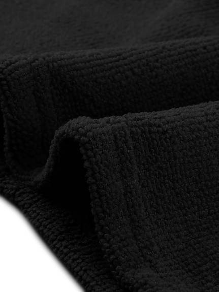 cheibear - Peignoir de serviettes enveloppantes de spa à fermeture réglable
